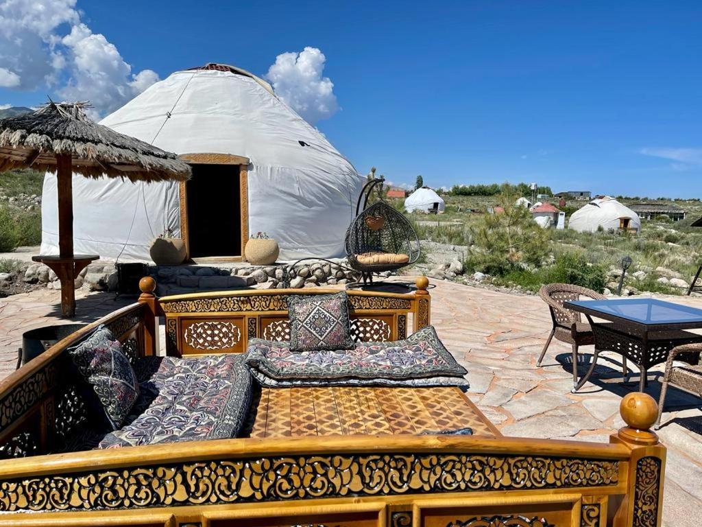 Ak-Tengir Yurt Resort Tossor Екстер'єр фото
